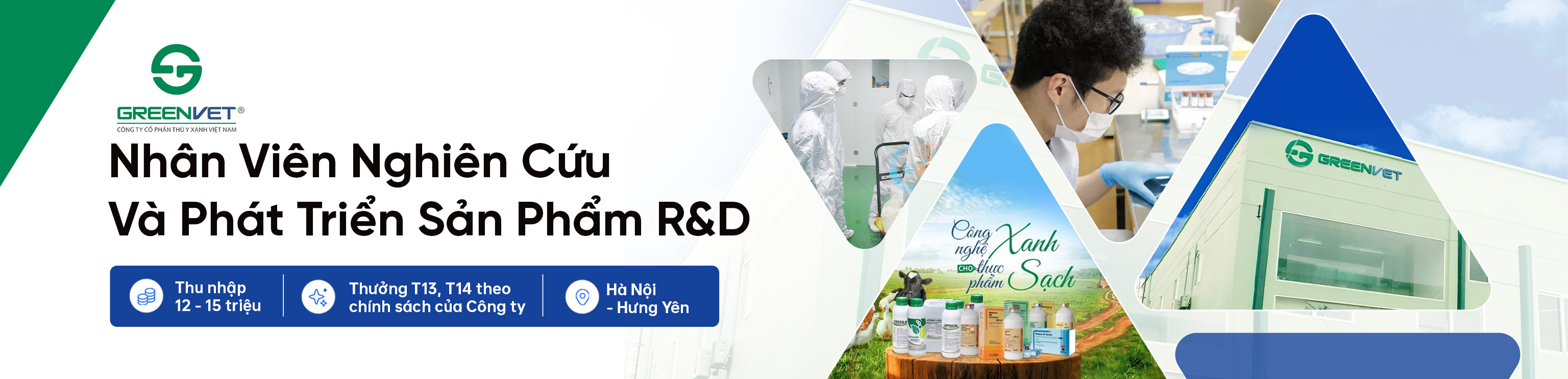 CÔNG TY CỔ PHẦN THÚ Y XANH VIỆT NAM (GreenVet)