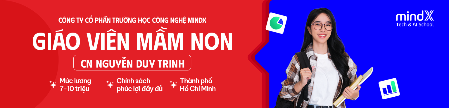 CÔNG TY CỔ PHẦN TRƯỜNG HỌC CÔNG NGHỆ MINDX